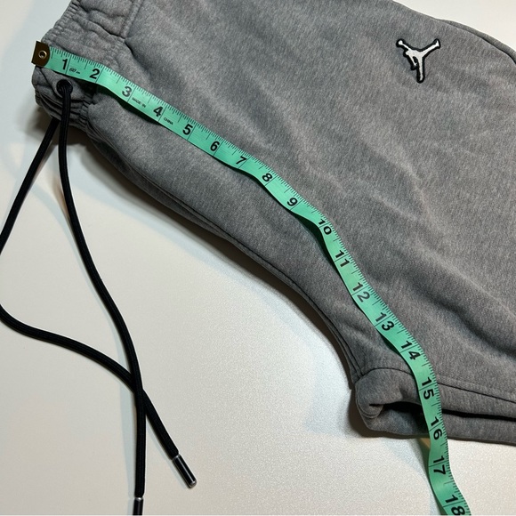 Jordan Essentials Fleece Joggers Men’s Carbon Heather Grey - Picture 6 of 8